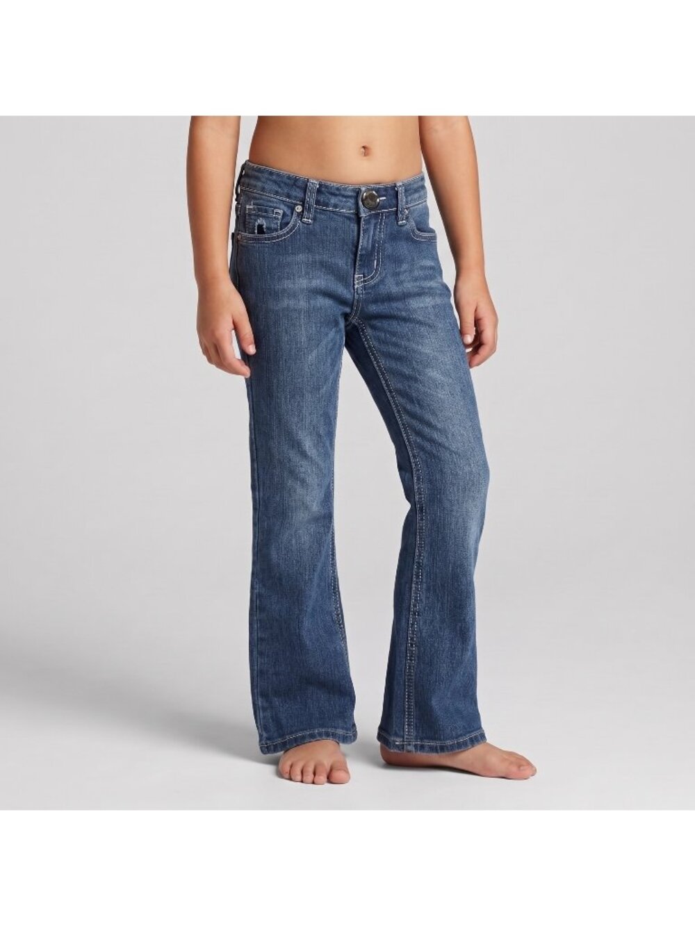One Step Up Girl's Dark Blue Denim Jeans Pants in Child size 6X